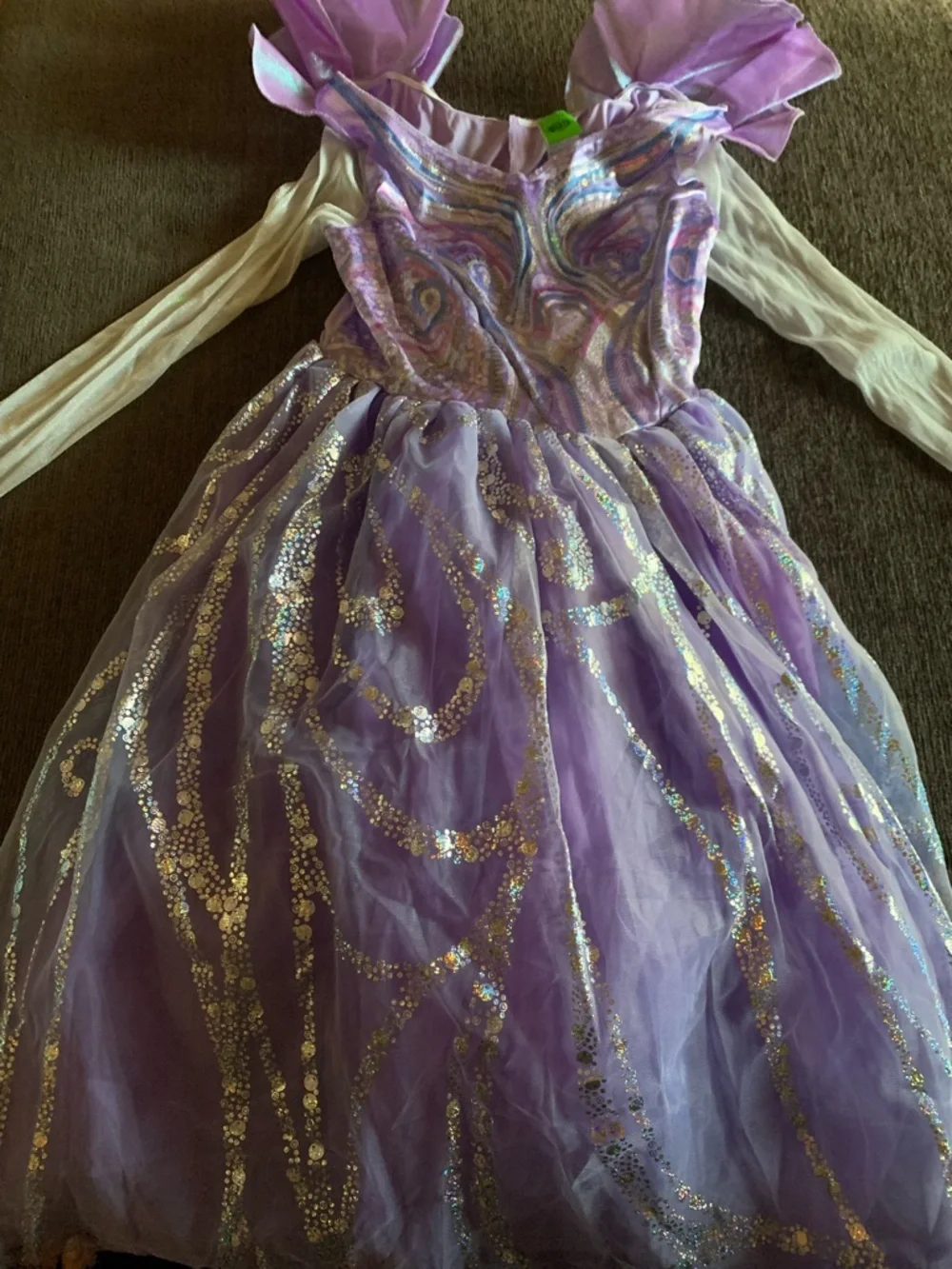 Disguise Wicked Glinda Deluxe /Good Costume, Official Wicked Movie Costume Kids